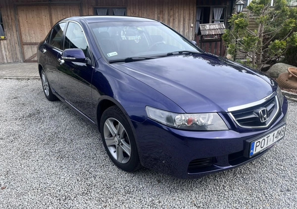 Honda Accord cena 23500 przebieg: 140000, rok produkcji 2003 z Olszyna małe 79